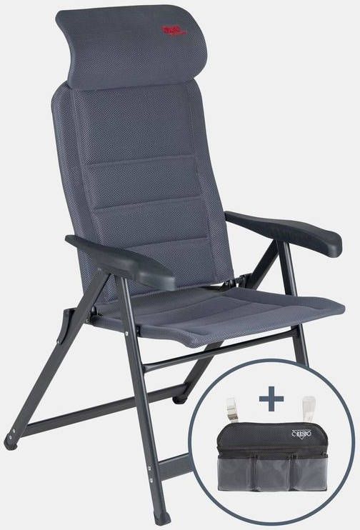 Crespo Standenstoel Ap 237 Air Deluxe Compact Middengrijs