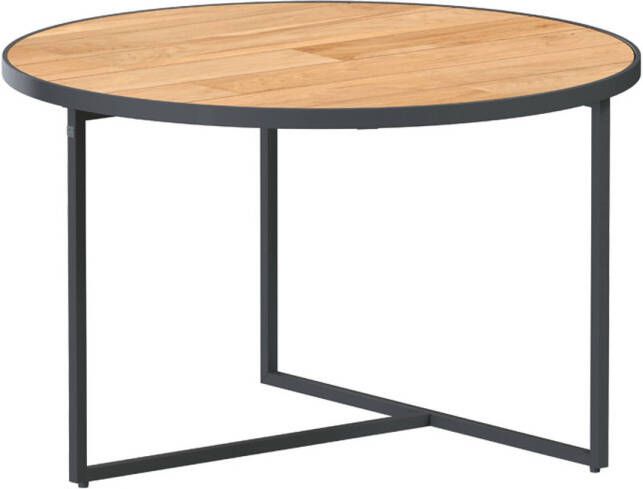 4 Seasons Outdoor | Koffietafel Strada Ø73 cm | Teak Aluminium