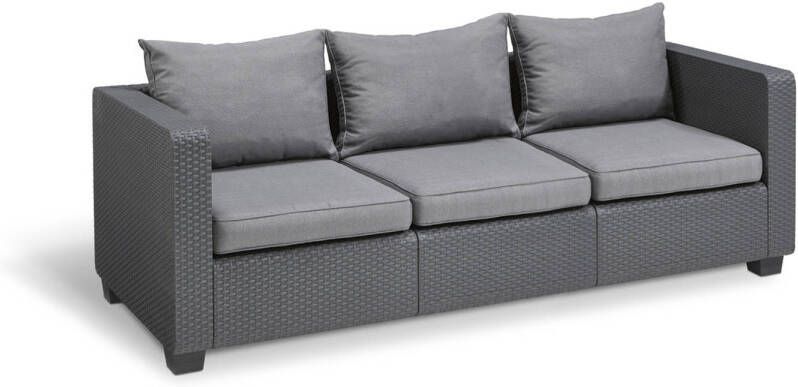 Allibert Salta Loungebank 3 Personen Grafiet