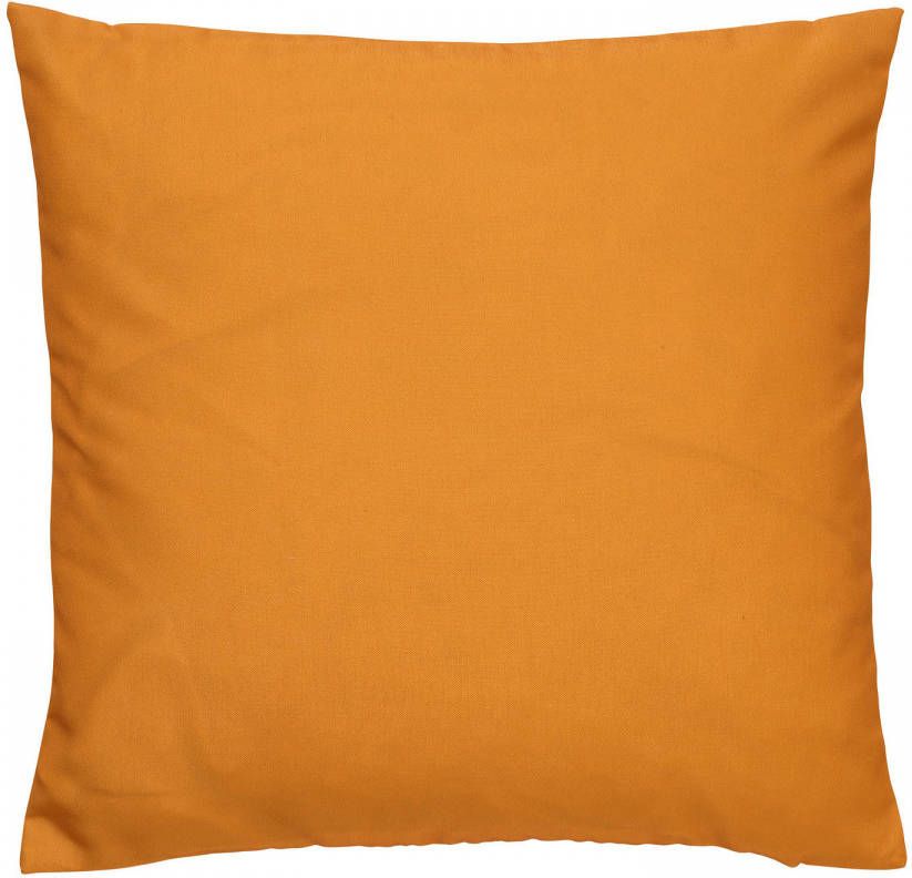 Dutch Decor Santorini Sierkussen Outdoor Golden Glow 45x45 Cm Waterafstotend En Uv bestendig Geel