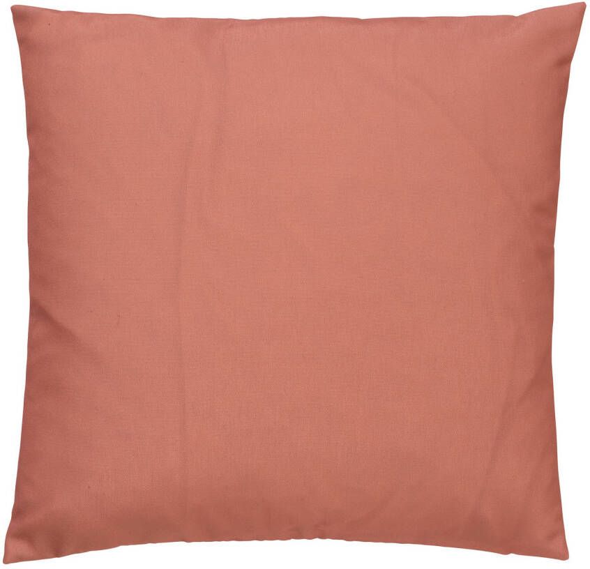 Dutch Decor Santorini Sierkussen Outdoor Muted Clay 45x45 Cm Waterafstotend En Uv bestendig Roze