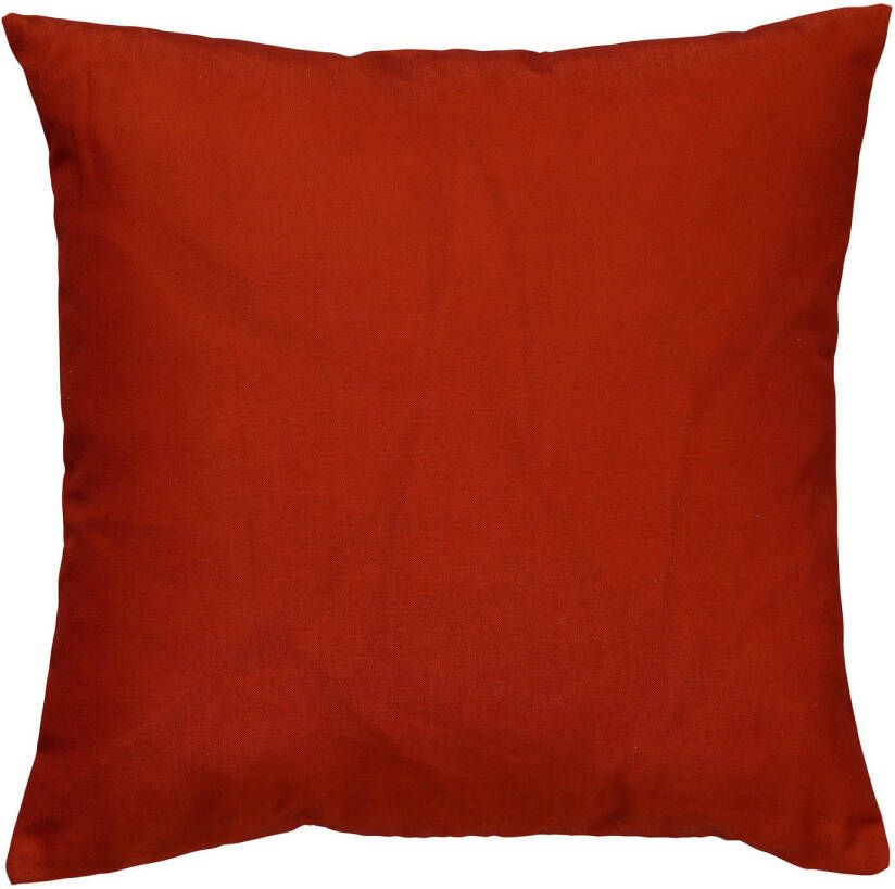 Dutch Decor Santorini Sierkussen Outdoor Potters Clay 45x45 Cm Waterafstotend En Uv bestendig Oranje