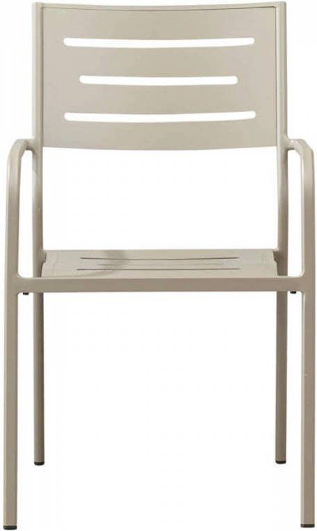 Tuinstoel 'Hawaii' (stapelbaar), kleur taupe