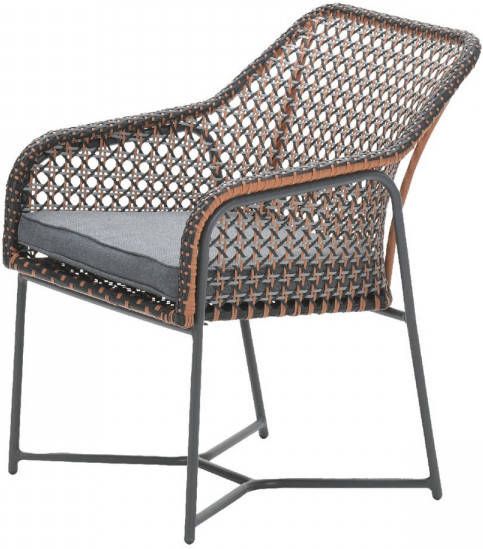 Garden Impressions Bellevue Tuinstoel Koper/zwart