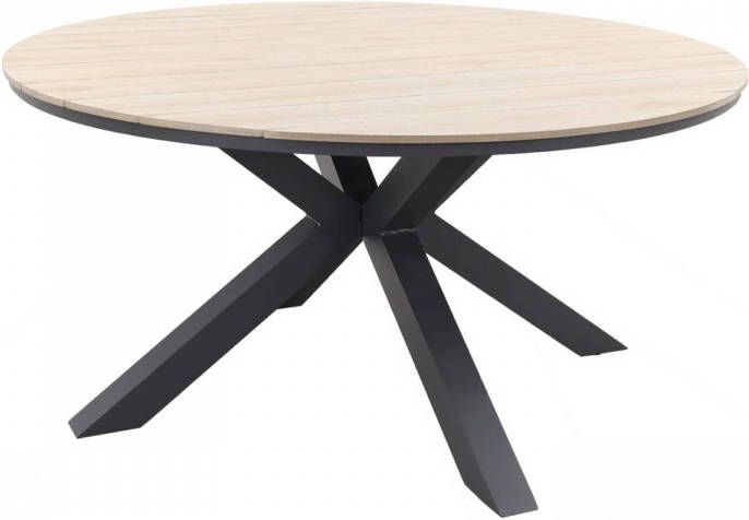 Garden Impressions Edison Tuintafel 148 Cm. Rond