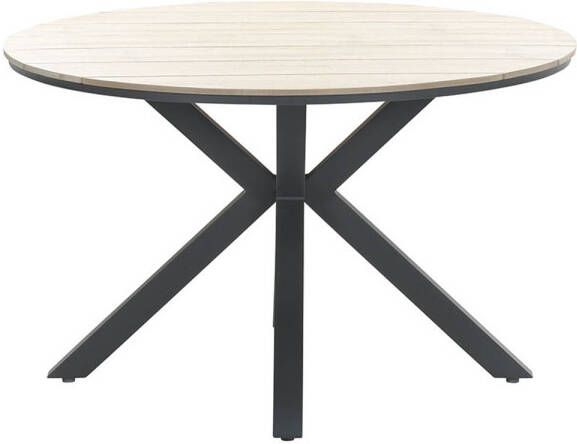 Garden Impressions Tulli Tuintafel Ø148 Cm Licht Bruin