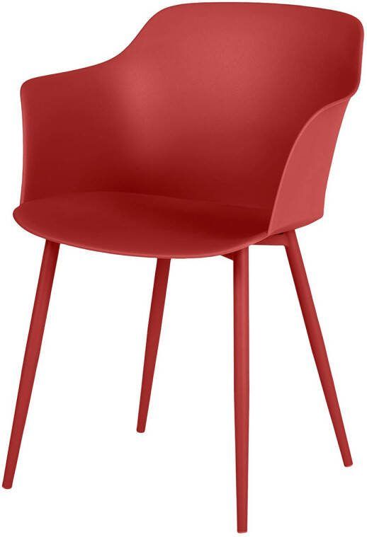 Hioshop 2 X Camilla Tuinstoel Rood.