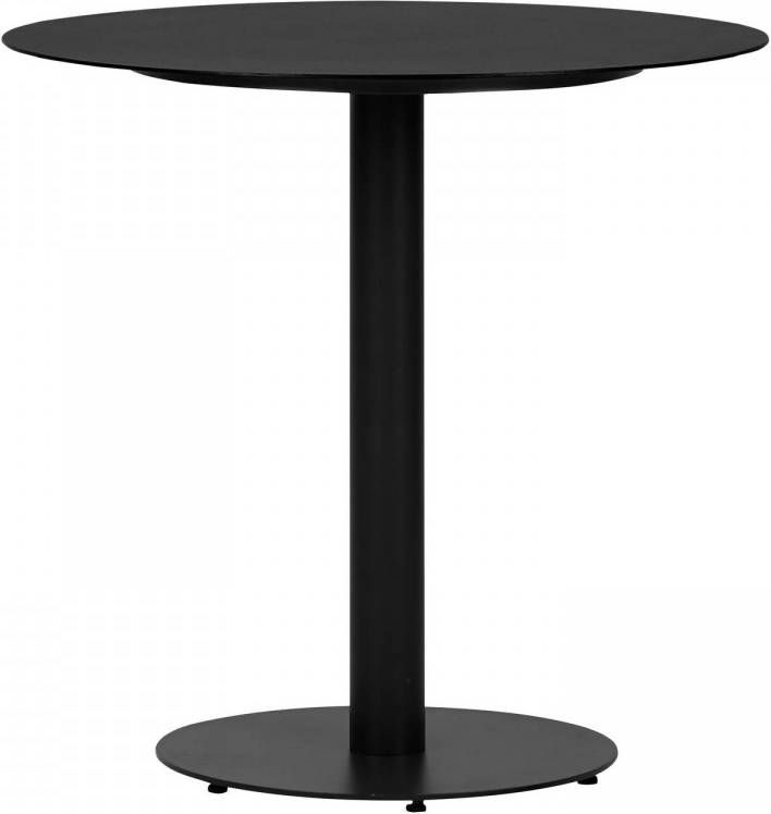 Envy Hioshop Hector tuintafel Ø70 cm zwart.