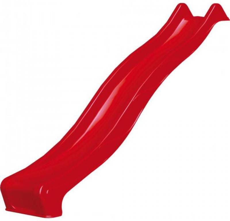 Intergard Glijbaan Rood 240cm Voor Houten Speeltoestellen