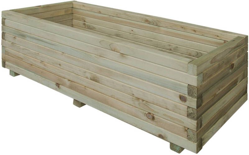 Intergard Houten Plantenbak Rechthoek Grenen 92cm