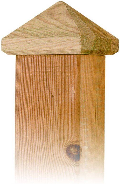 Intergard Paalornament Voor Tuinpaal Hout 80mm