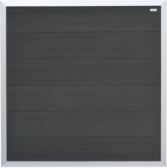 Intergard Tuinscherm Antraciet Schutting Composiet 180x180cm