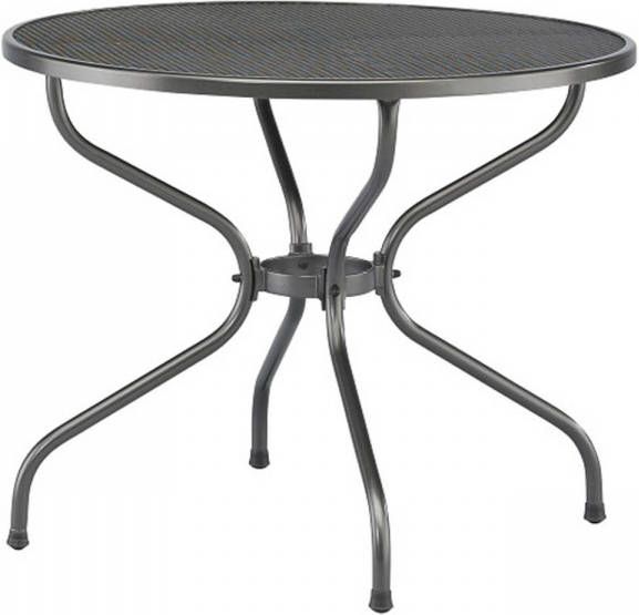 Kettler strekmetaal tafel 90 cm rond