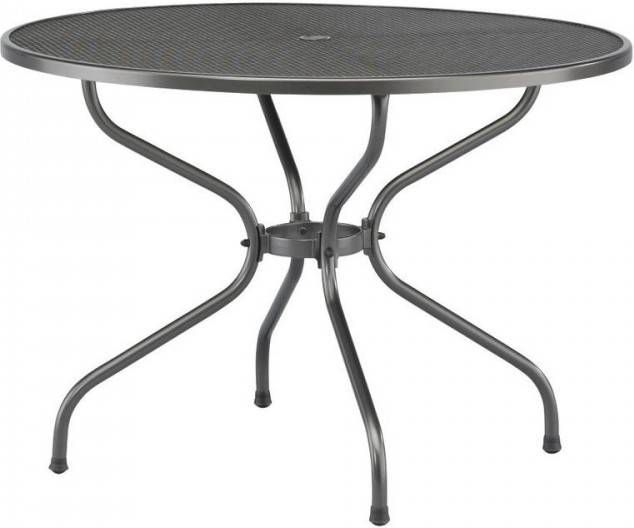Kettler strekmetaal tafel 105 cm rond