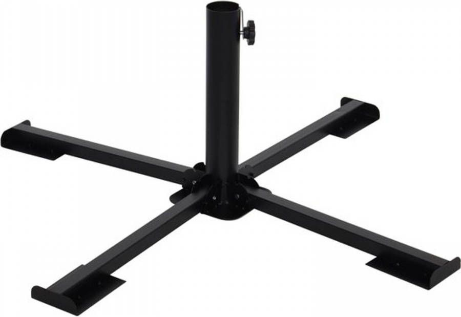 Lesli Living Lesliliving Parasolvoet Voor Stokparasols Zwart