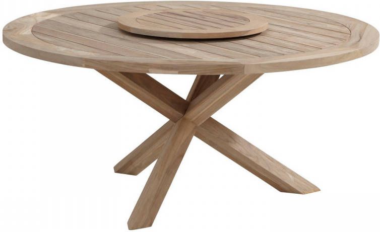 Warentuin Louvre Teak Tafel 160cm Rond