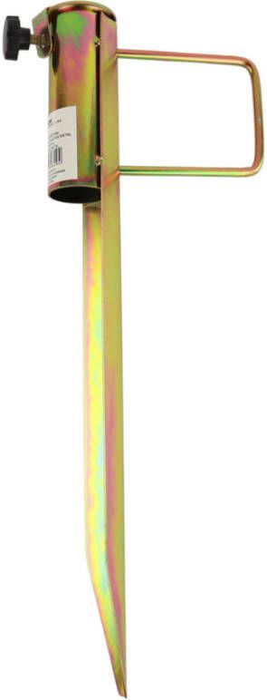 Orange85 Parasolhouder Grondboor Parasol Metaal 45.5 Cm Parasolboor Standaard Strand
