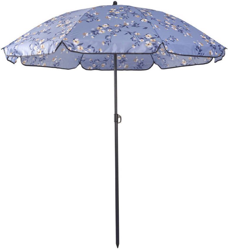Outfit Strand Parasol Ø160 Cm Blauw