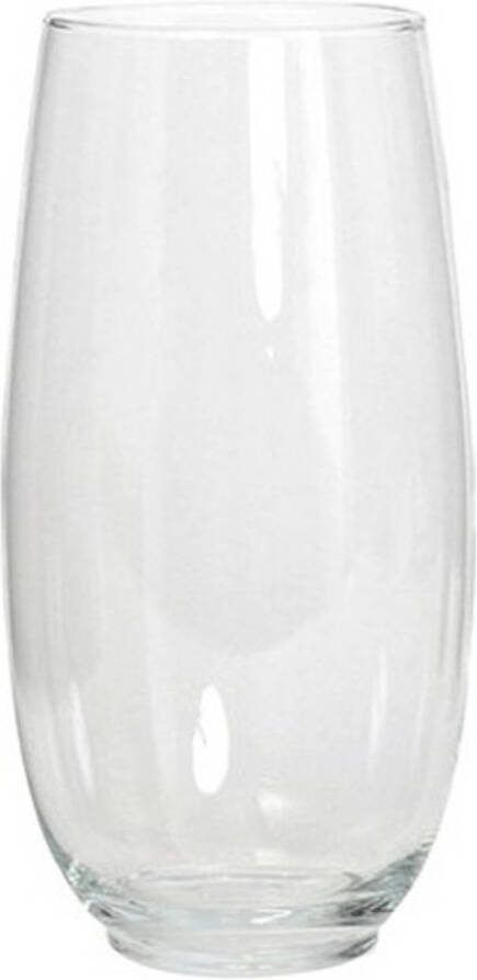 Shoppartners Ronde Vaas Tigo 15 X 29 Cm Transparant Glas Home Deco Vazen Woonaccessoires