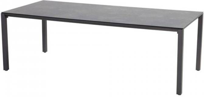 Hartman Victorio tuintafel 220x100 cm antraciet