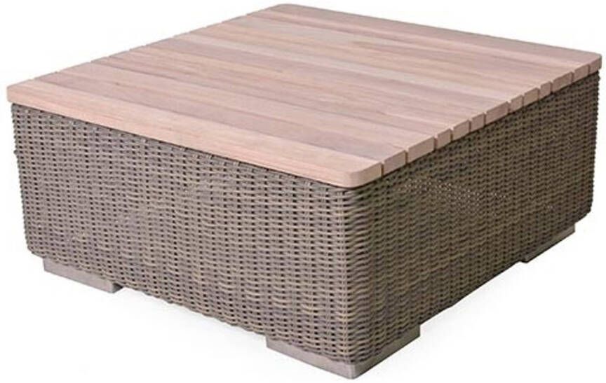 4 Seasons Outdoor | Koffietafel Kingston 85 x 85 x 35 cm | Pure Teak