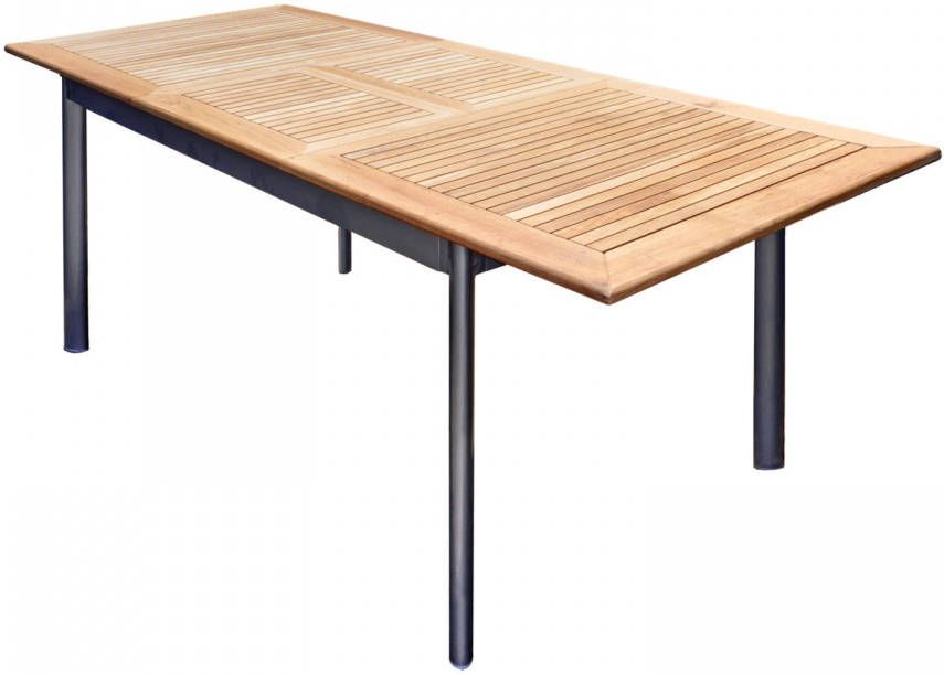 Outdoor Living Tafel Monza antraciet uittrekbaar 152/210x89cm