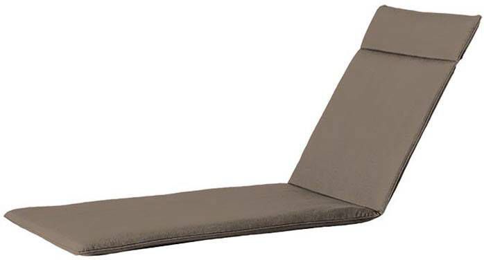 Madison kussens Ligbedkussen  Oxford taupe(waterafstotend )