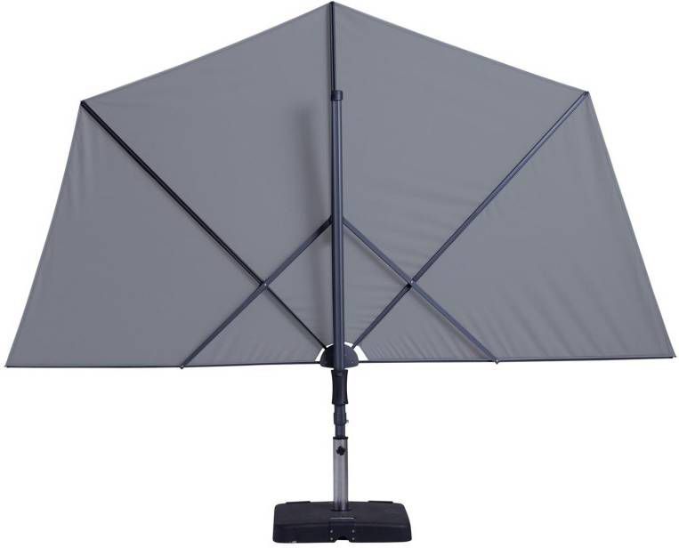 Madison parasols Vrijhangende zweefparasol Sunwave 270cm(Light grey )