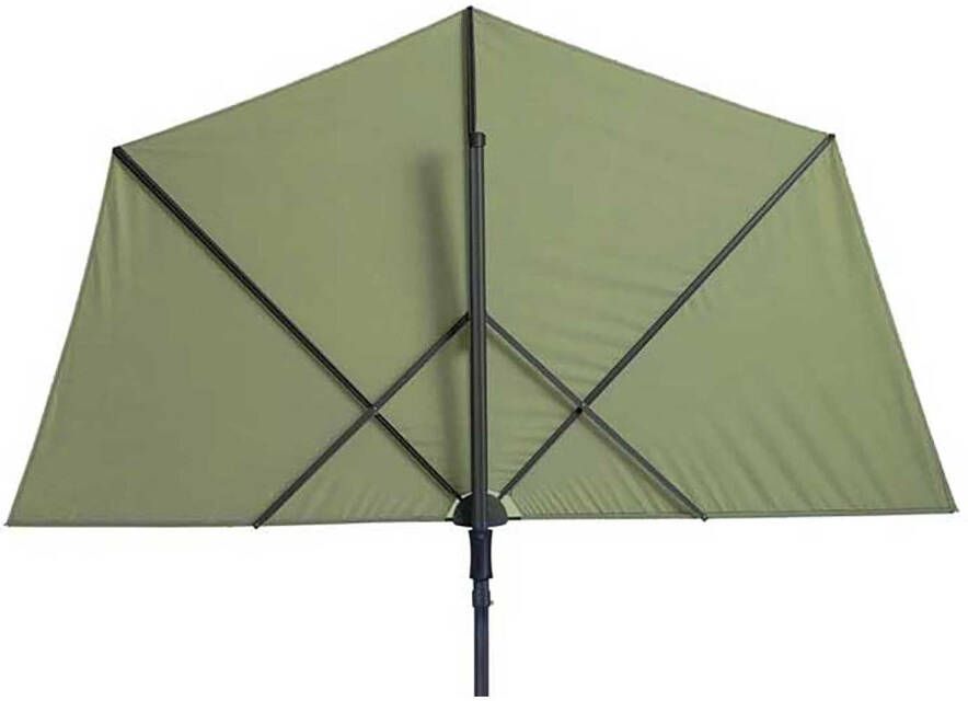 Vrijhangende zweefparasol Sunwave 270cm(sage green )