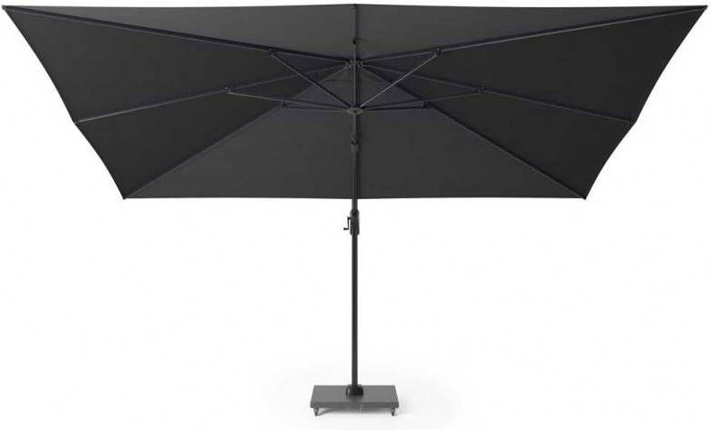 Platinum | Zweefparasol Challenger T¹ Premium 400 x 300 cm | Faded Black