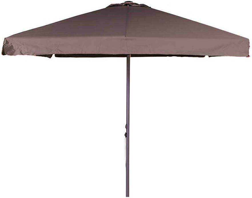 Madison Parasol Profi line Vierkant Volant Taupe