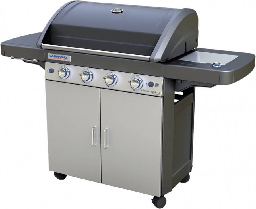 Campingaz Gasbarbecue 4 Series Ls Barbecue 160.3x59.8x115.6 cm 59.8 kg Zwart Grijs