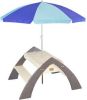 AXI Delta Picknicktafel/Zandtafel/Watertafel Voor Kinderen Met Parasol Multifunctionele Picknick Tafel Van Hout In online kopen