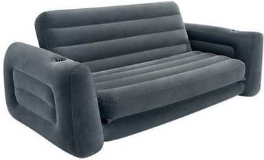 Intex Stoel uitklapbaar 203x231x66 cm donkergrijs