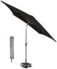 Kopu ® vierkante parasol Malaga 200x200 cm met hoes Black online kopen