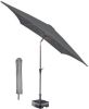 Kopu ® vierkante parasol Malaga 200x200 cm met hoes Grey online kopen