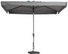Madison parasols Parasol Delos 200x300cm(light grey ) online kopen