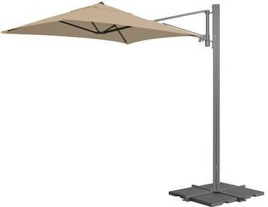 Madison muurparasol Murano vierkant 180 cm ecru