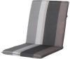 Madison Tuinkussens Stapelstoel Stripe Grey 97x49 Grijs online kopen
