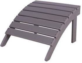 MaximaVida Montreal adirondack voetenbankje grijs