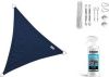 Nesling Compleet Pakket Coolfit 3.6x3.6x3.6m Navy Blauw Met Rvs Bevestigingsset En Buitendoekreiniger online kopen