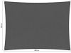 Shadow Comfort waterafstotend rechthoek 3x4m Vintage Grey online kopen