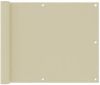 VIDAXL Balkonscherm 75x500 cm oxford stof cr&#xE8, me online kopen