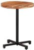 VIDAXL Bistrotafel rond &#xD8, 60x75 cm massief acaciahout online kopen