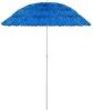 VIDAXL Strandparasol Hawa&#xEF, 180 cm blauw online kopen