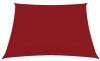VidaXL Zonnescherm vierkant 6x6 m oxford stof rood online kopen