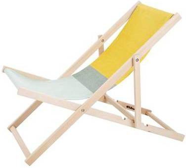 Weltevree Beach Chair Strandstoel Groen/Geel