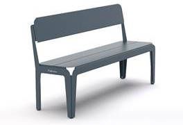 Weltevree Bended Bank Met Rugleuning Grey Blue