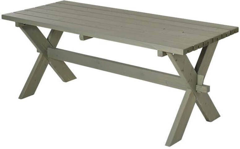 Plus Danmark Tafel vuren geimpregneerd | Nostalgi grijsbruin 76 x 177 x 72 cm