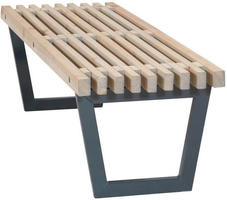 Plus Danmark Tuinbank/tafel Siesta | Dennenhout grijs gebeitst | 138 cm breed